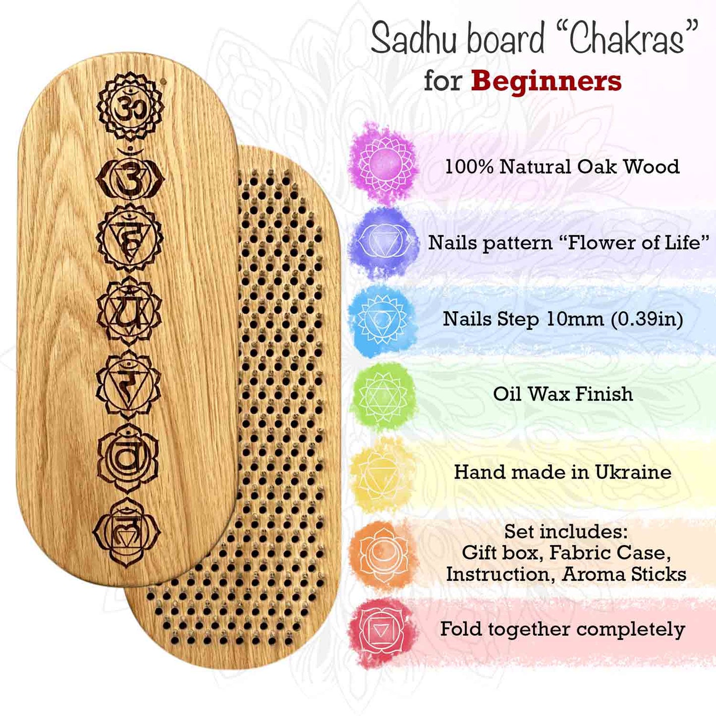 Chakras Sadhu board nails. Features of sadhu board Oh! Sadhu