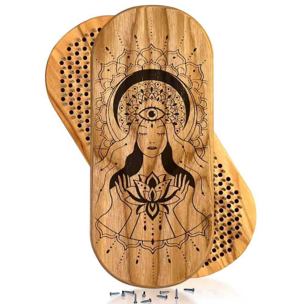 sadhu board with goddess desing