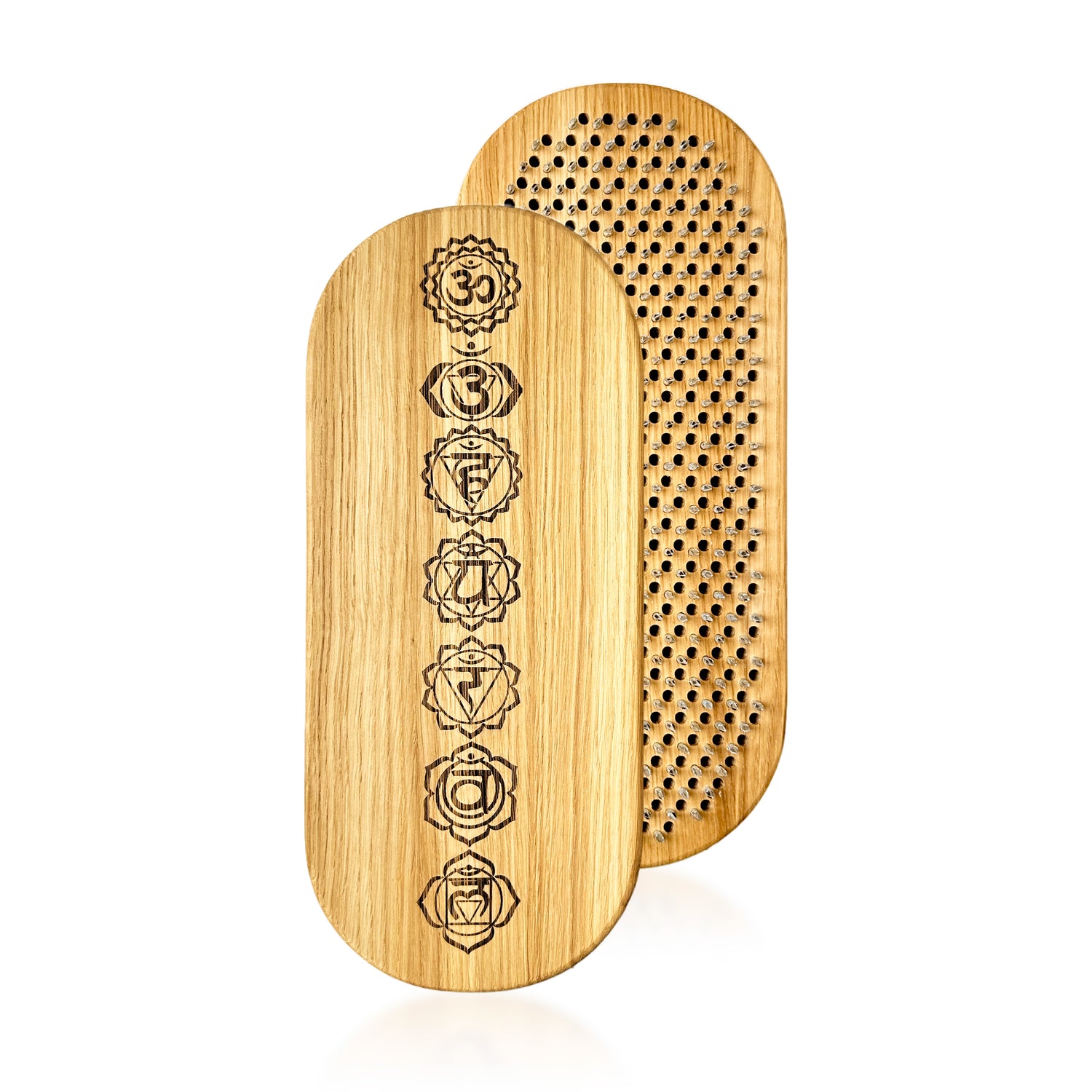 Oak wood sadhu nails board