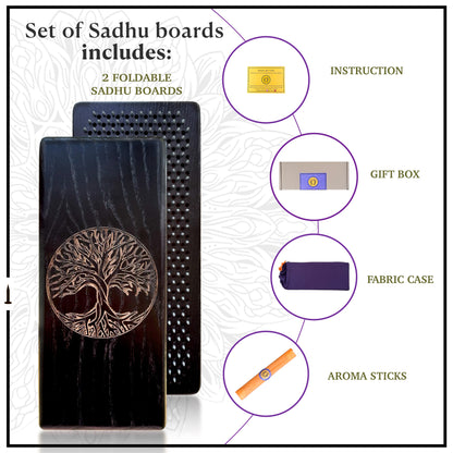 Complete Sadhu Board set with gift box and aroma sticks