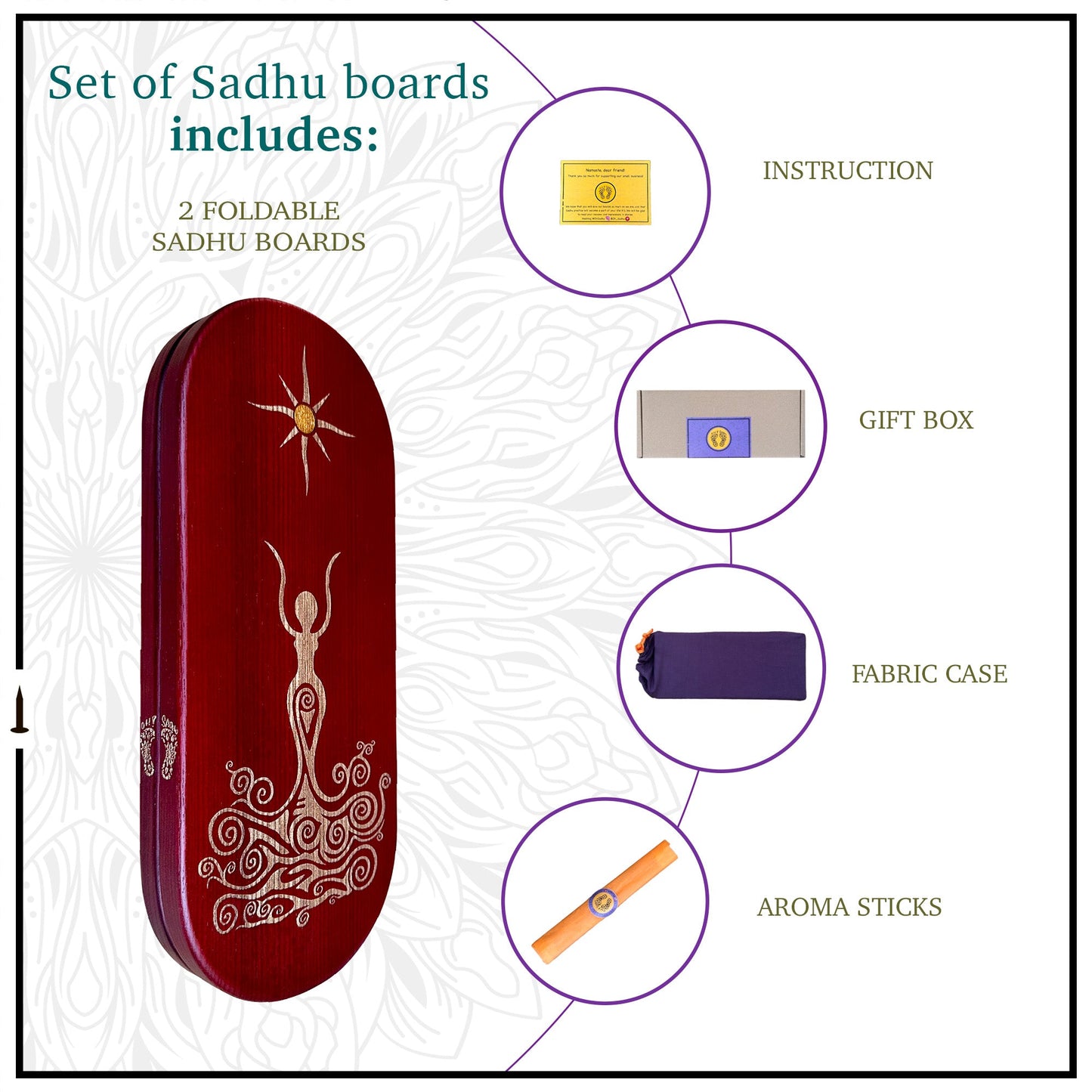 sadhu board set includes