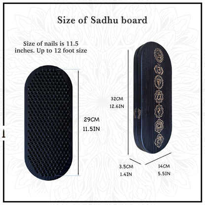size of sadhu board nails