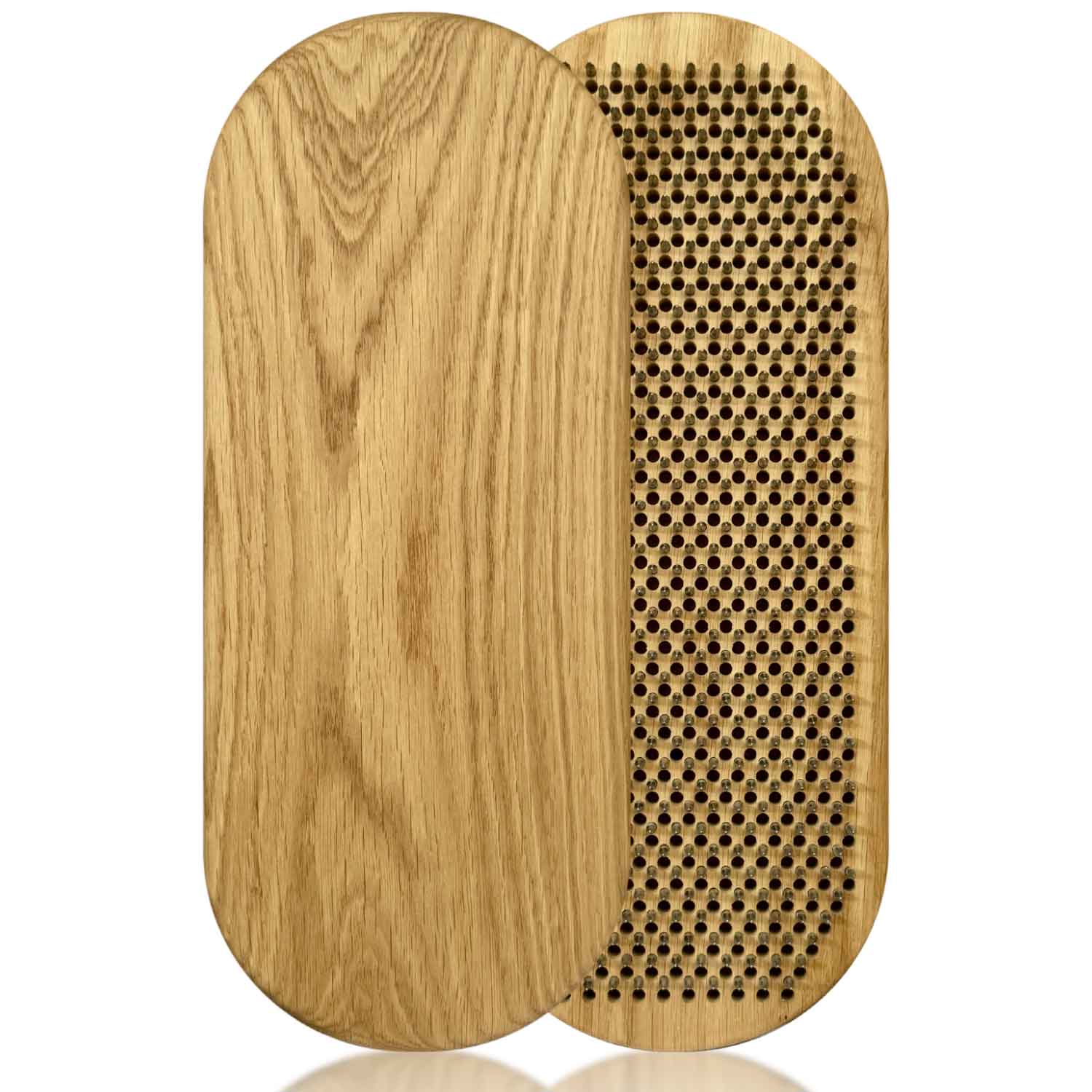 Sadhu Board 8mm for Beginners | Solid Oak Yoga Nail Board