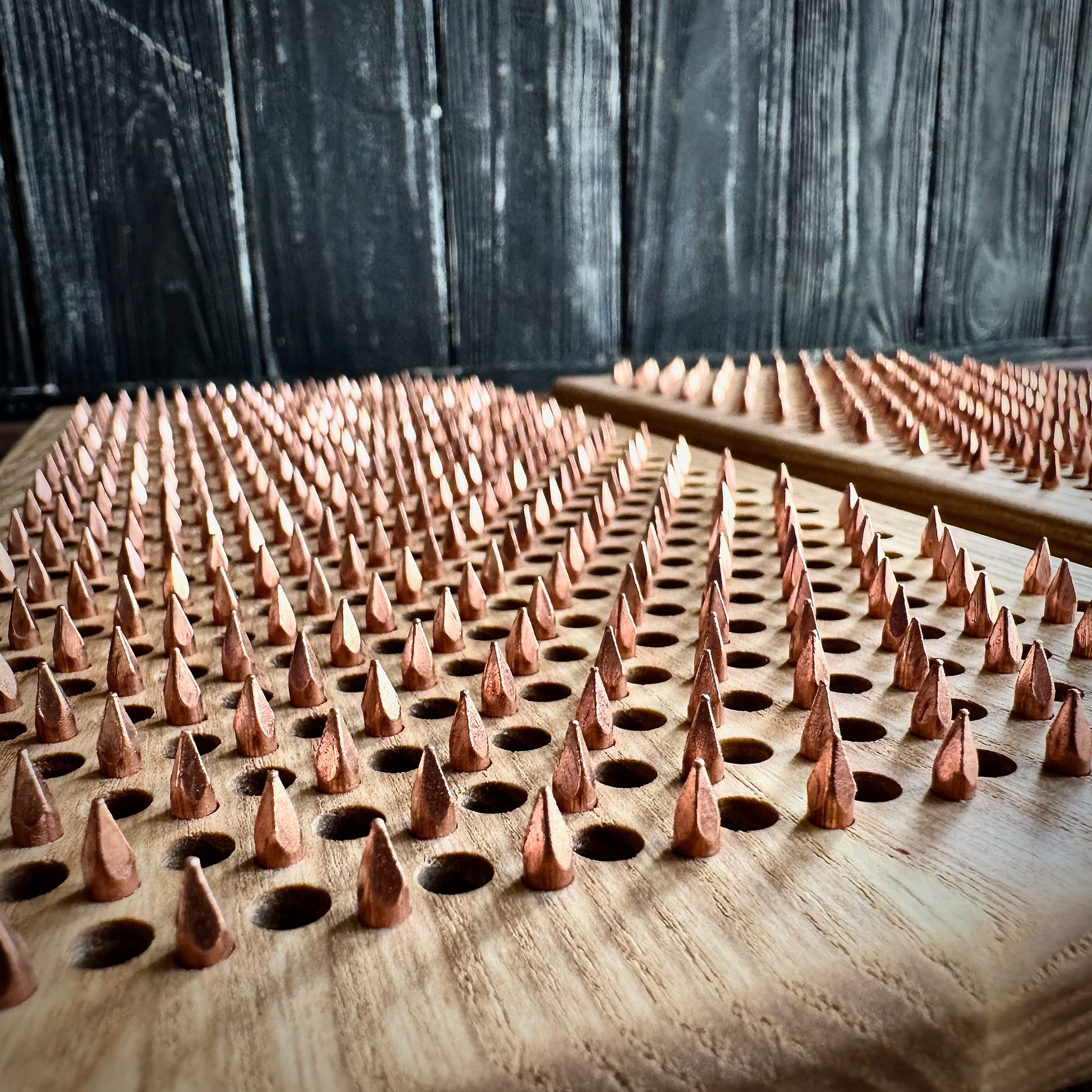 copper nails on sadhu board with step 10mm for beginners