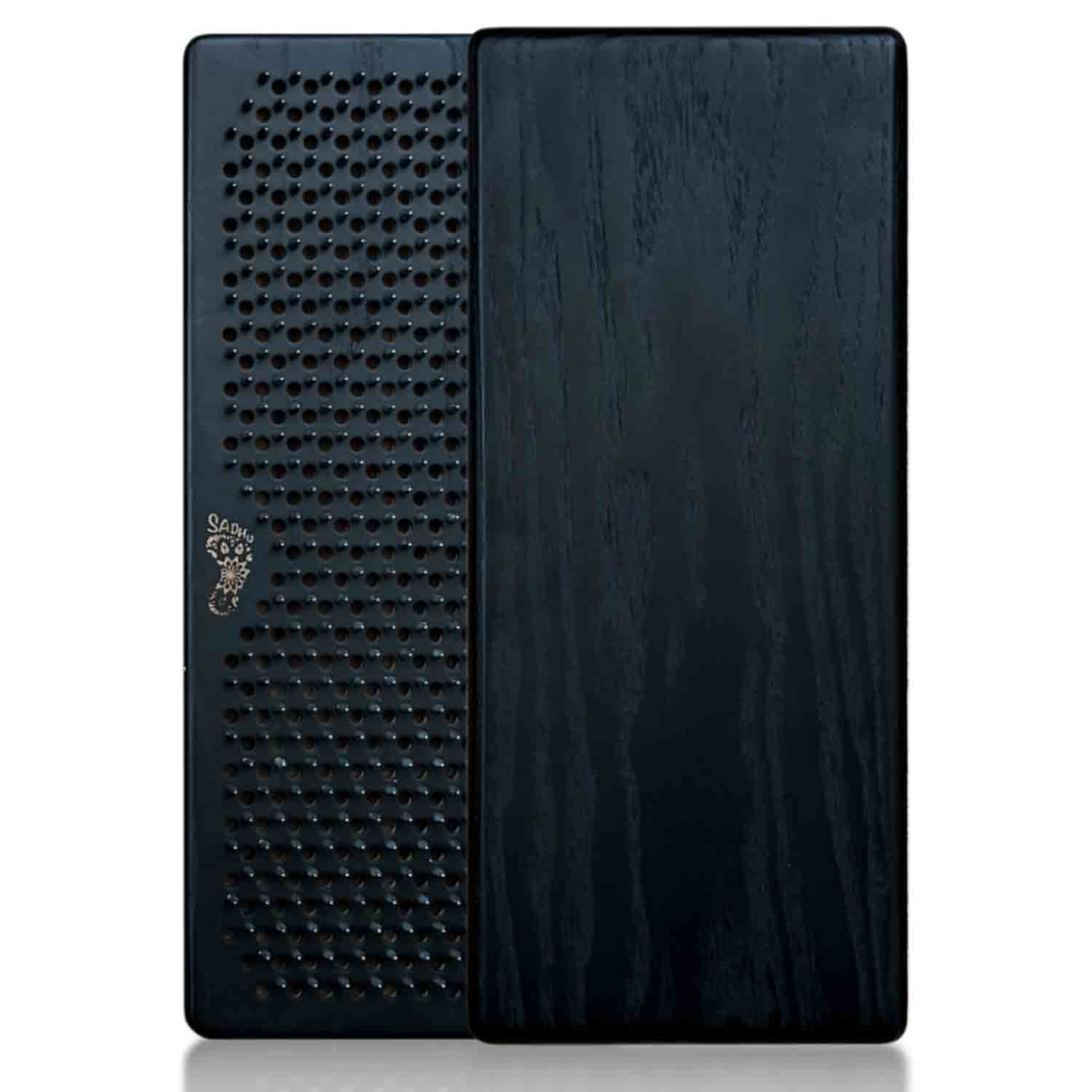 Sadhu board with nails in black color on white background