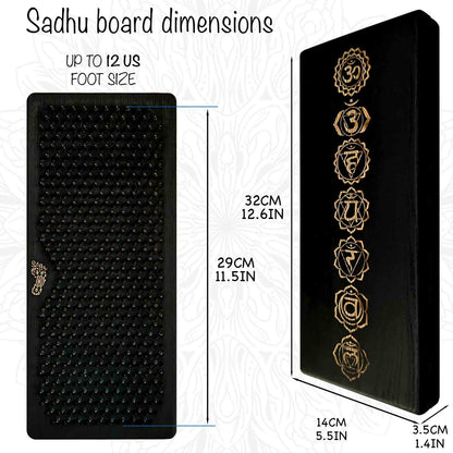 size of sadhu board nails 32 * 14 cm up to 12 us foot size