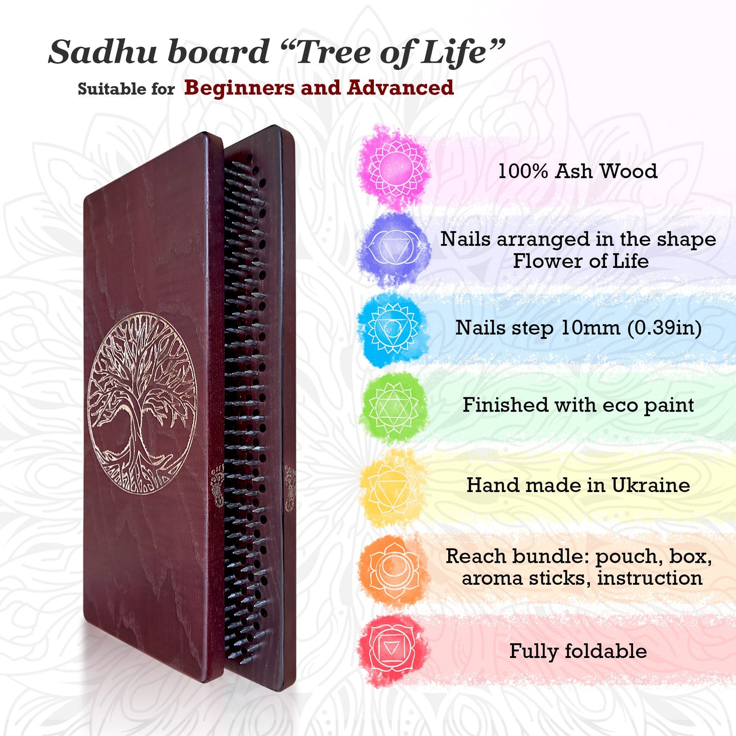 Features of Oh! Sadhu board nails